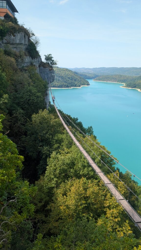 Via ferrata du lac de Vouglans
